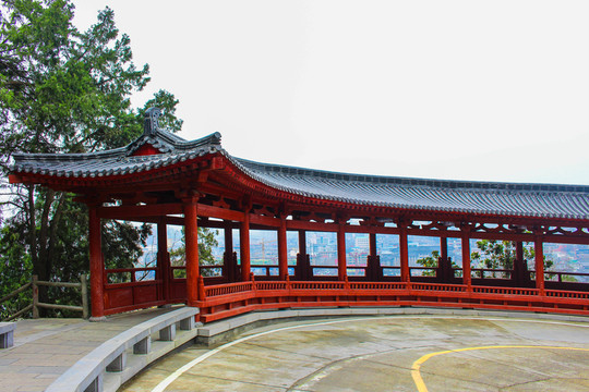 景區(qū)涼亭