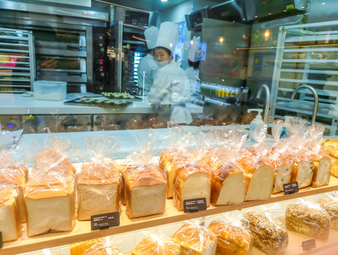 面包店 甜品臺(tái)