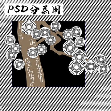松分層圖