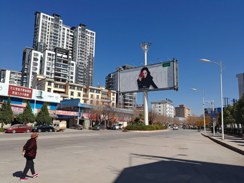 城鎮(zhèn)街景