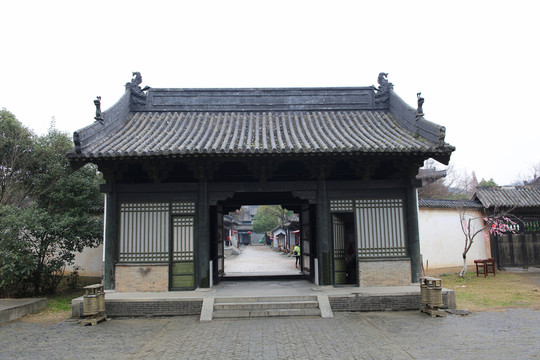水滸城陽谷縣衙大門