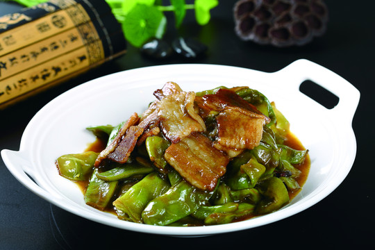 小鍋油豆角