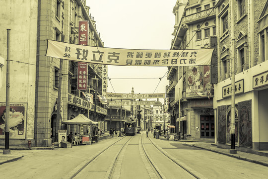 老上海場景