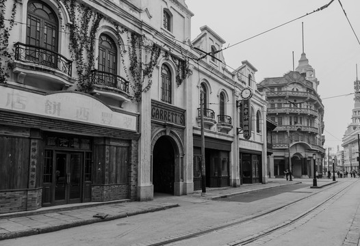 民國(guó)老建筑街景
