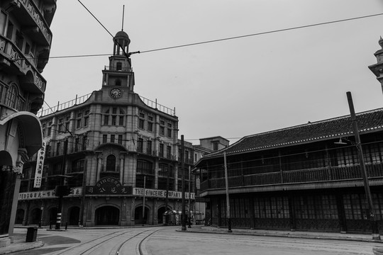 民國老建筑街景