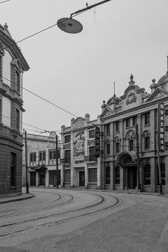 民國(guó)建筑老場(chǎng)景