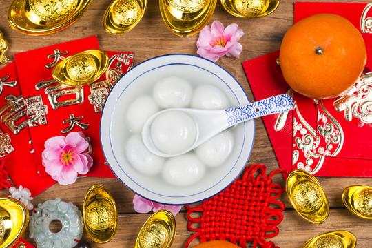 元宵節(jié) 吃湯圓 團圓