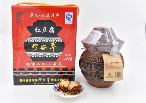 豆腐乳 紅豆腐 臭豆腐 野谷草