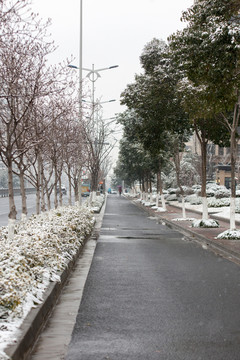 江南雪景