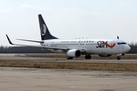 飛機(jī) 航班 山東航空