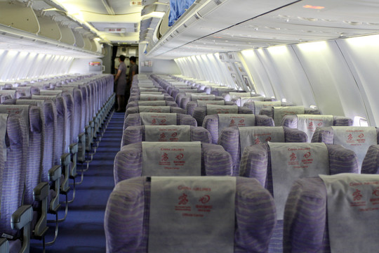 飛機 客艙 臺灣中華航空