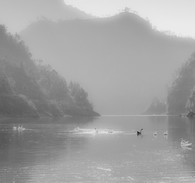 水墨山水