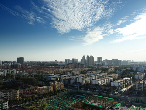 建設(shè)中的北京城市副中心通州