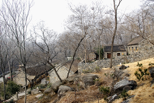 北方山村 沂蒙山村落