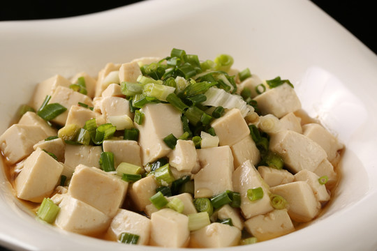 小蔥拌豆腐