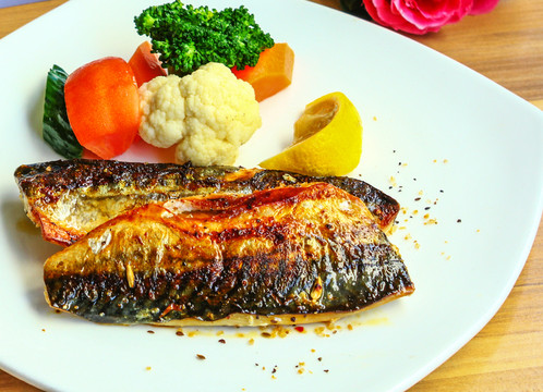香煎鯖魚