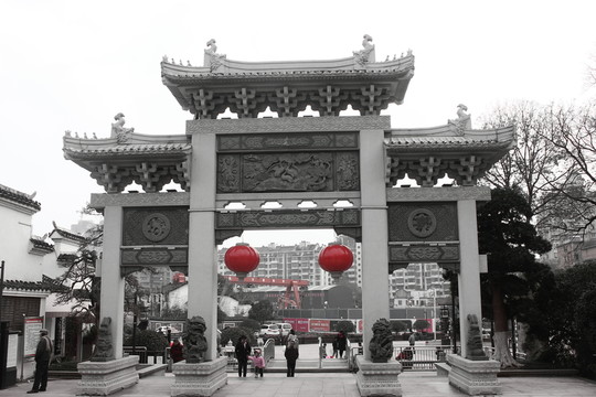 牌坊 精雕細(xì)琢