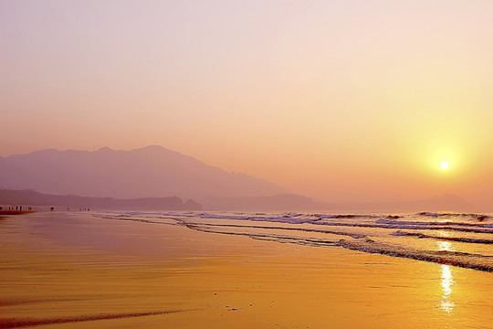海邊日出
