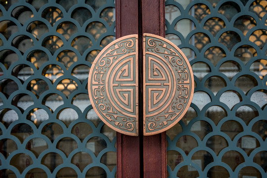 仿古門把手