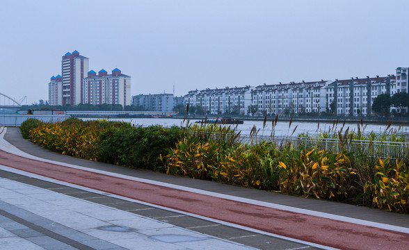 運(yùn)河岸邊