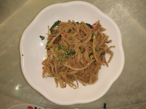 涼拌毛肚
