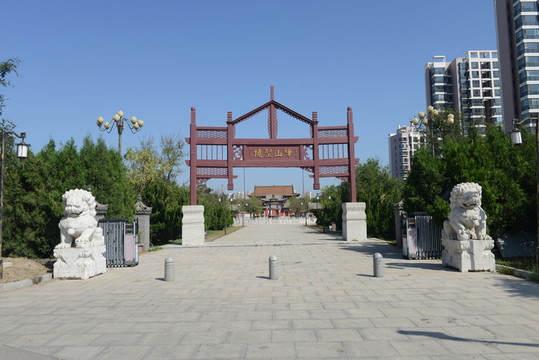 天津藥王古寺 寺廟