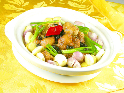 干蔥豆豉雞