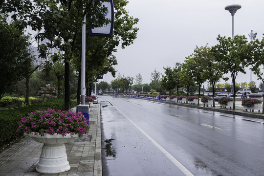 秦皇島海濱街道