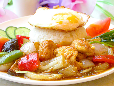 紅燒豆腐飯