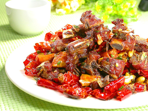 辣子小排骨 香辣排骨