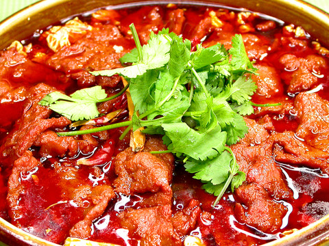 水煮牛肉