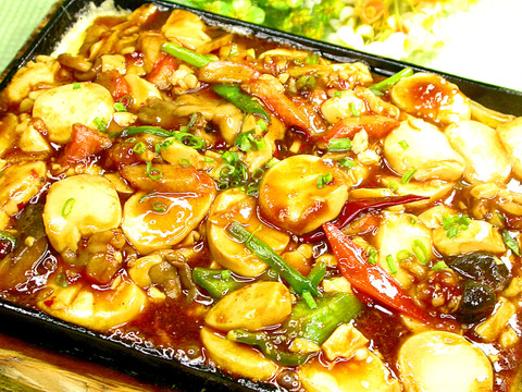 鐵板豆腐