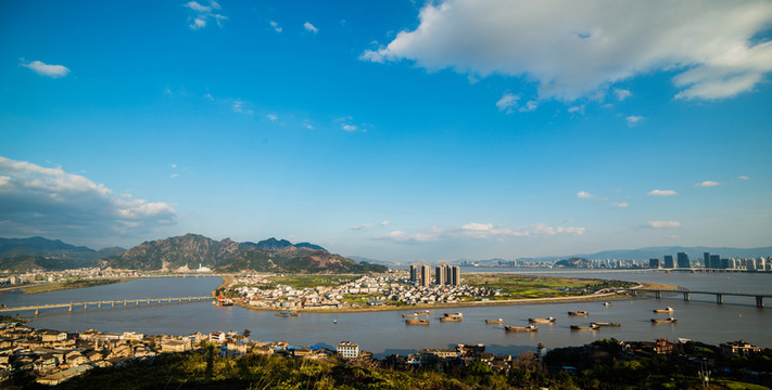 永嘉縣三江商務(wù)區(qū)全景