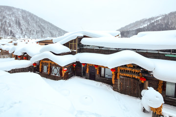 黑龍江雪鄉(xiāng) 中國雪鄉(xiāng) 雪房子