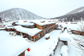 黑龍江雪鄉(xiāng) 中國雪鄉(xiāng) 雪房子