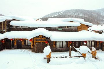 黑龍江雪鄉(xiāng) 中國雪鄉(xiāng) 雪房子