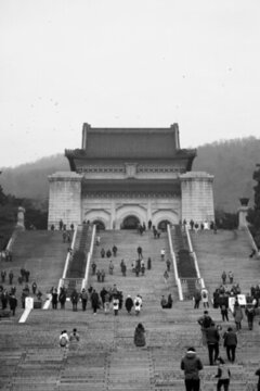老南京 南京 中山陵 懷舊照片