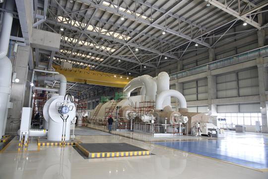 發(fā)電廠汽輪機(jī)房