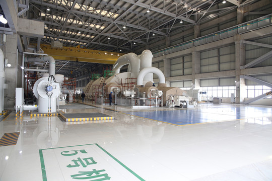 發(fā)電廠汽機房