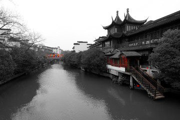 南京 南京老街 秦淮河