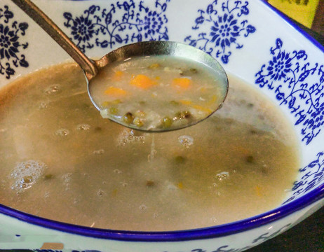 綠豆南瓜湯