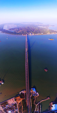 珠海淇澳島及淇澳大橋