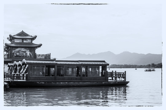 杭州西湖老照片
