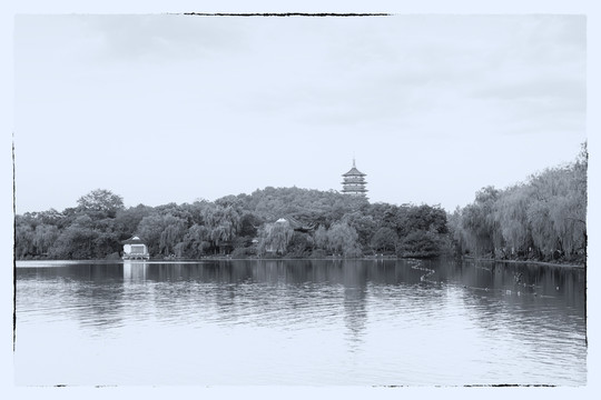 西湖老照片