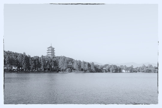 西湖老照片