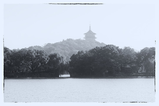 西湖老照片