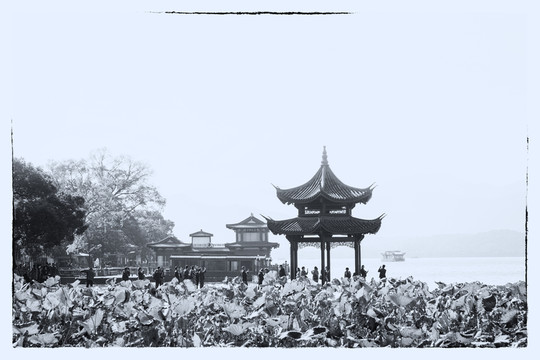 西湖老照片