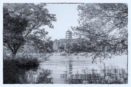 西湖老照片