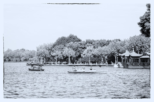 西湖老照片