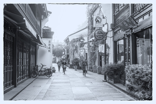 杭州復(fù)古照片